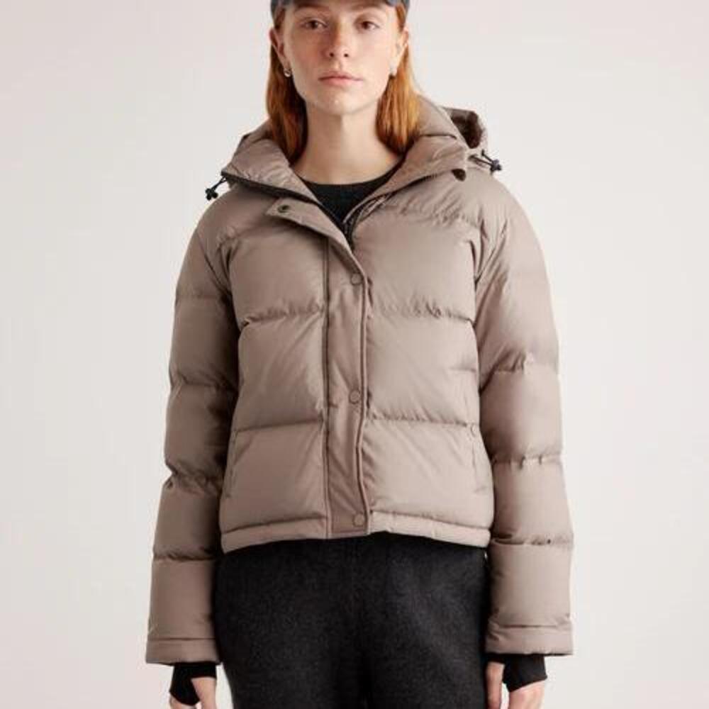 Responsible Down Cropped Puffer Jacket